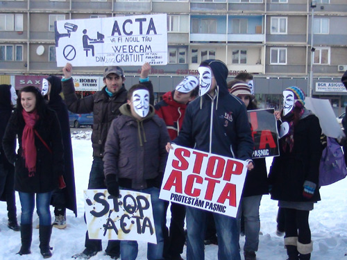 Foto Protest Acta in Baia Mare (c) eMM.ro